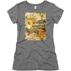 Ladies Slim Fit Super Soft Triblend Tee