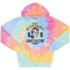 Unisex Tie-Dye Fleece Hoodie