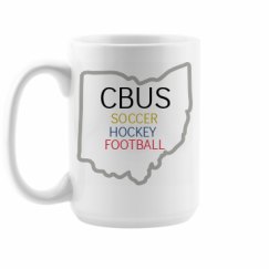 15oz Ceramic Coffee Mug