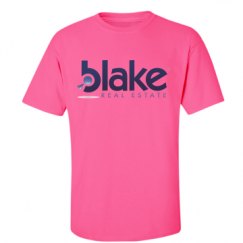 Unisex Ultra Cotton Safety Neon Crewneck Tee