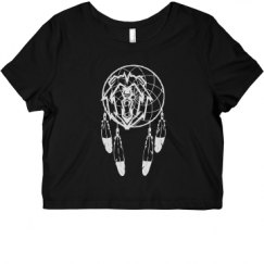 Ladies Slim Fit Crop Top Tee