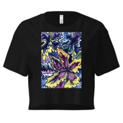 Ladies Festival Cali Crop Top Tee