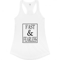Ladies Slim Fit Racerback Tank Top