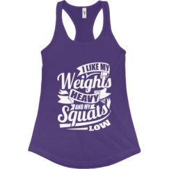 Ladies Slim Fit Racerback Tank Top