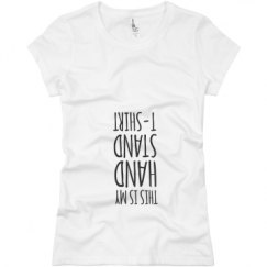 Ladies Slim Fit Basic Promo Jersey Tee