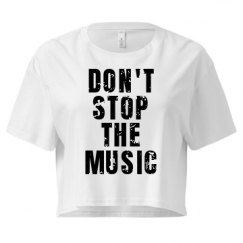 Ladies Festival Cali Crop Top Tee