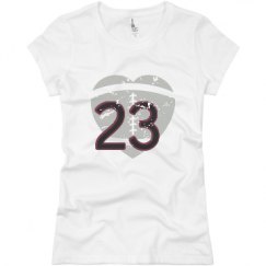 Ladies Slim Fit Basic Promo Jersey Tee