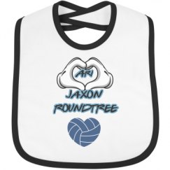 Infant Contrast Trim Bib