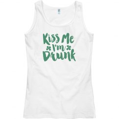 KISS ME I'M DRUNK TANK