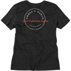 Ladies Relaxed Fit Super Soft Triblend V-Neck Tee