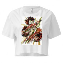 Ladies Festival Cali Crop Top Tee