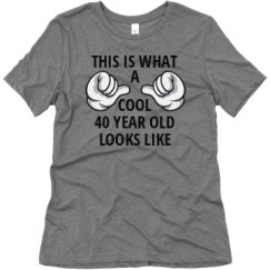 Ladies Relaxed Fit Super Soft Triblend Tee