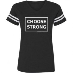 Ladies Relaxed Fit Vintage Sports Tee