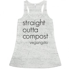 Ladies Flowy Racerback Tank