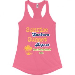 Ladies Slim Fit Racerback Tank Top