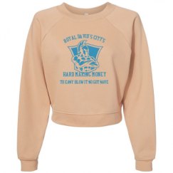Women's Raglan Pullover Fleece