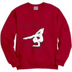 Unisex Film and Foil Crewneck Sweatshirt