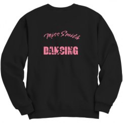 Unisex Film and Foil Crewneck Sweatshirt