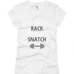 Ladies Slim Fit Basic Promo Jersey Tee