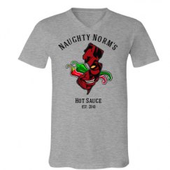 Unisex V-Neck Jersey Tee