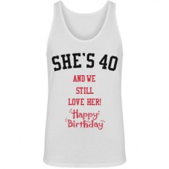 Unisex Jersey Tank Top