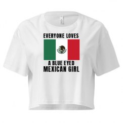 Ladies Festival Cali Crop Top Tee