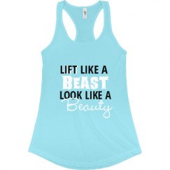 Ladies Slim Fit Racerback Tank Top