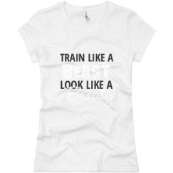 Ladies Slim Fit Basic Promo Jersey Tee