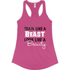 Ladies Slim Fit Racerback Tank Top