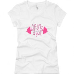 Ladies Slim Fit Basic Promo Jersey Tee