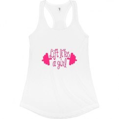 Ladies Slim Fit Racerback Tank Top