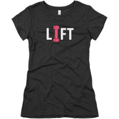 Ladies Slim Fit Super Soft Triblend Tee