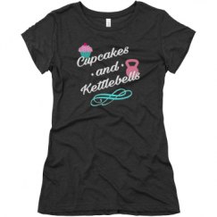 Ladies Slim Fit Super Soft Triblend Tee