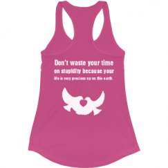 Ladies Slim Fit Racerback Tank Top