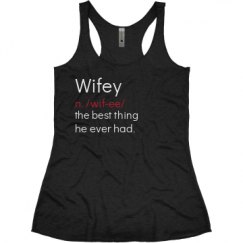 Ladies Slim Fit Super Soft Racerback Triblend Tank