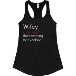 Ladies Slim Fit Racerback Tank Top