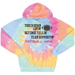 Unisex Tie-Dye Fleece Hoodie