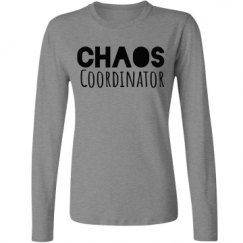 Ladies Relaxed Fit Basic Long Sleeve Tee