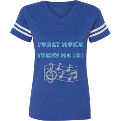 Ladies Relaxed Fit Vintage Sports Tee