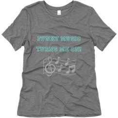 Ladies Relaxed Fit Super Soft Triblend Tee