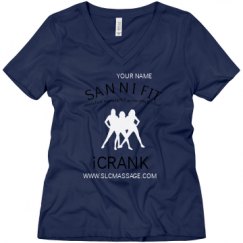 Ladies Relaxed Fit V-Neck Tee