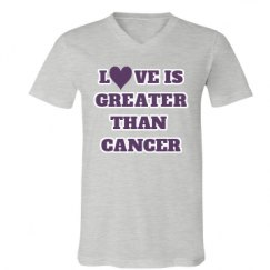 Unisex V-Neck Jersey Tee