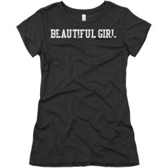 Ladies Slim Fit Super Soft Triblend Tee
