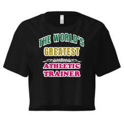 Ladies Festival Cali Crop Top Tee