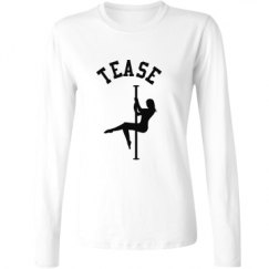 Ladies Relaxed Fit Basic Long Sleeve Tee