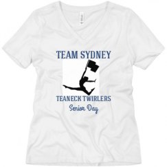 Ladies Relaxed Fit V-Neck Tee