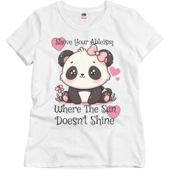 Shove Your Ableism Cute Tee