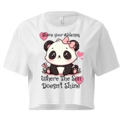 Ladies Festival Cali Crop Top Tee