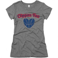 Ladies Slim Fit Super Soft Triblend Tee