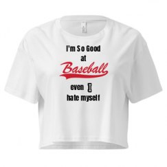 Ladies Festival Cali Crop Top Tee